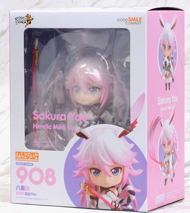 Nendoroid No. 908 Houkai 3rd: Sakura Yae Heretic Miko Ver. image 7