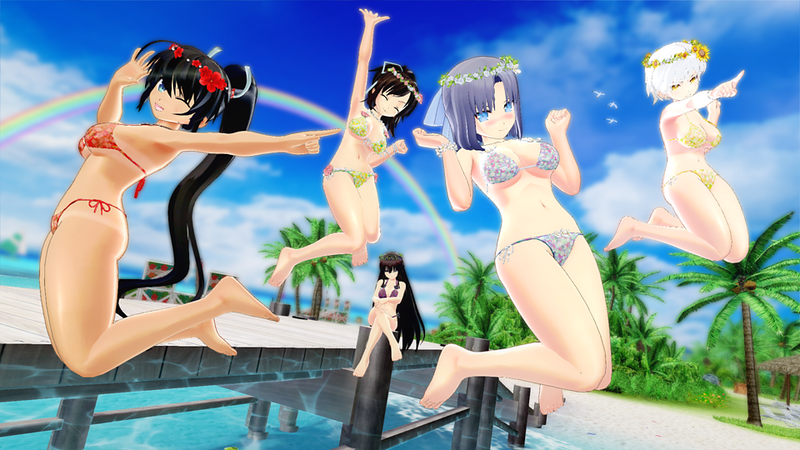 Senran Kagura: Peach Beach Splash [Sunshine Edition] image 2