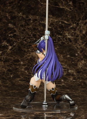 Taimanin Asagi 3 1/7 Scale Pre-Painted Figure: Murasaki Yatsu Pole Dance Ver.