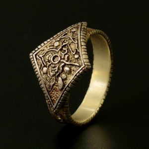 Dark Souls × TORCH TORCH / Ring Collection: Men's Ring Of Favor (M Size)_