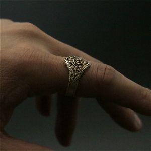 Dark Souls × TORCH TORCH / Ring Collection: Men's Ring Of Favor (S Size)