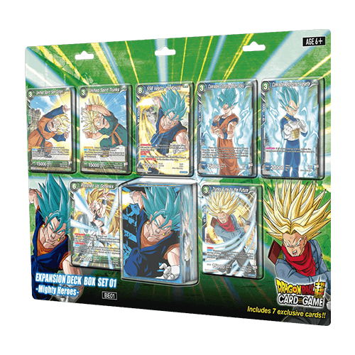 Dragon Ball Super Card Game Expansion Deck Box Set 01: Mighty Heroes