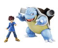 G.E.M. Series Pocket Monsters Pre-Painted PVC Figure: Gary & Blastoise thumbnail 1