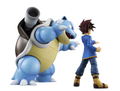 G.E.M. Series Pocket Monsters Pre-Painted PVC Figure: Gary & Blastoise thumbnail 2
