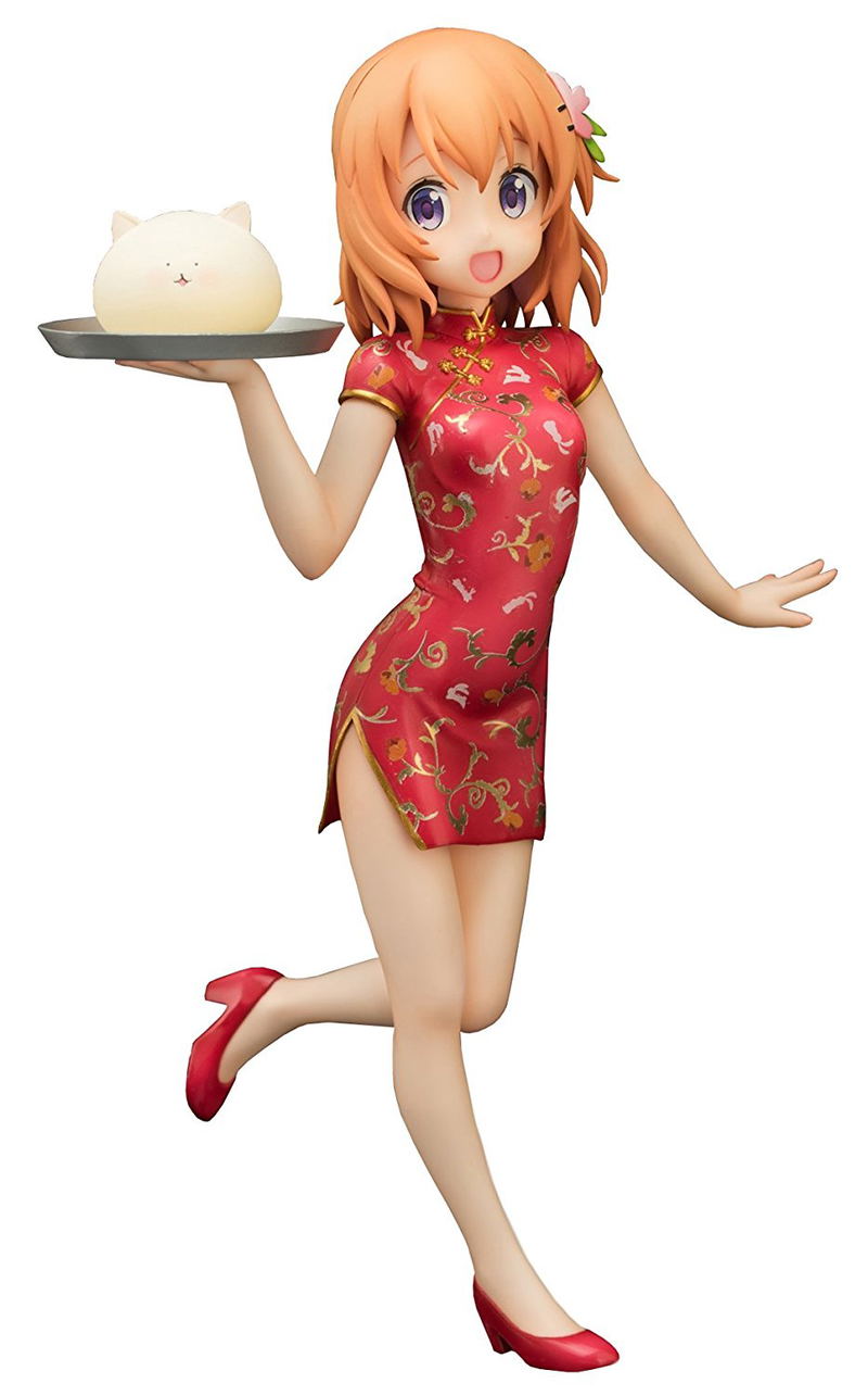 Is the Order a Rabbit?? Emon Restaurant Series 1/7 Scale Pre-Painted Figure: Cocoa China Dress ver. image 1