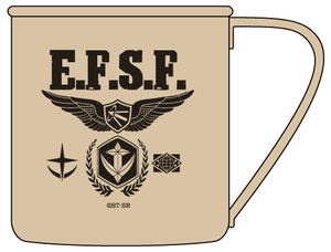 Mobile Suit Gundam - Earth Federation Stainless Mug Cup_