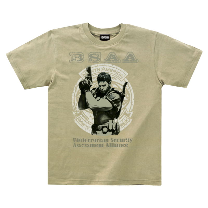 Resident Evil 5 BSAA Chris Redfield T-shirt (M Size) image 1