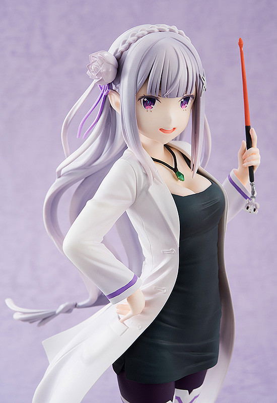 Re:ZERO -Starting Life in Another World- 1/7 Scale Pre-Painted Figure: Emilia High School Teacher Ver. image 7
