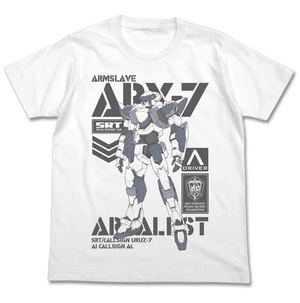 Full Metal Panic! IV - ARX-7 Arbalest T-shirt White (L Size)_