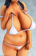 Houshi Iin no Oshigoto 1/7 Scale Painted Figure: Ayane Etou Suntanned Ver. thumbnail 12