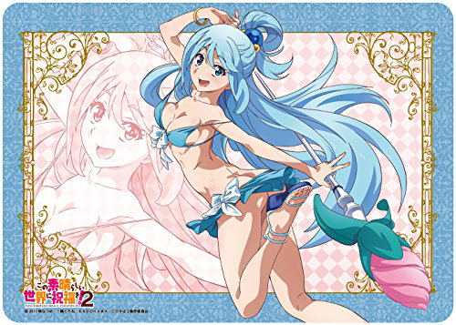 Kono Subarashii Sekai ni Shukufuku wo! 2 Character Rubber Mat: Aqua image 1