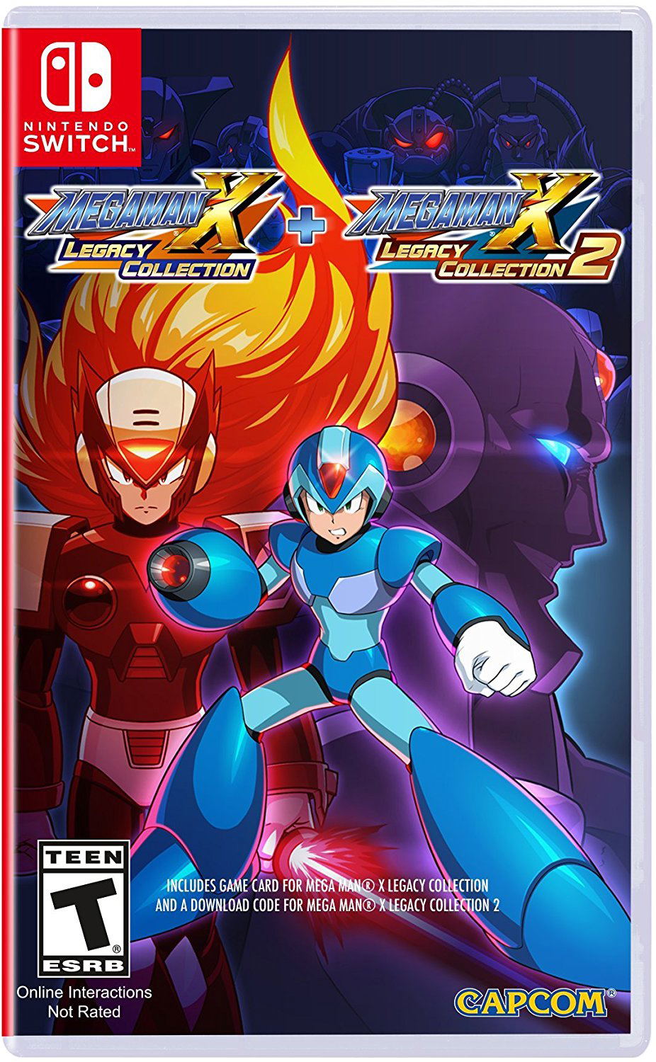 Mega Man X Legacy Collection for Nintendo Switch, Nintendo