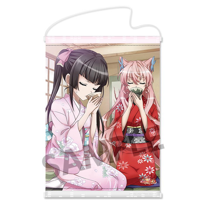 Senki Zesshou Symphogear XD Unlimited A3 Wall Scroll: Sadou Taiken (Maria & Shirabe) image 1