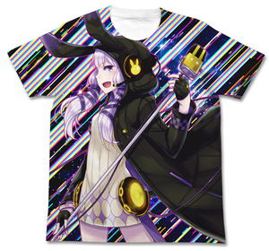 Yuzuki Yukari - Rin Full Graphic T-shirt White (L Size)_