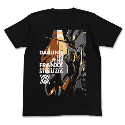 Darling In The Franxx - Strelizia T-shirt Black (M Size) image 1