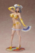 Gokubi Girls Super Premium Senran Kagura NewWave G Burst 1/6 Scale Pre-Painted Figure: Yumi Komugiiro no Hiyake Hada de Sexy Lingerie Ver. thumbnail 2