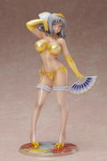 Gokubi Girls Super Premium Senran Kagura NewWave G Burst 1/6 Scale Pre-Painted Figure: Yumi Komugiiro no Hiyake Hada de Sexy Lingerie Ver. thumbnail 3
