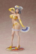Gokubi Girls Super Premium Senran Kagura NewWave G Burst 1/6 Scale Pre-Painted Figure: Yumi Komugiiro no Hiyake Hada de Sexy Lingerie Ver. thumbnail 4