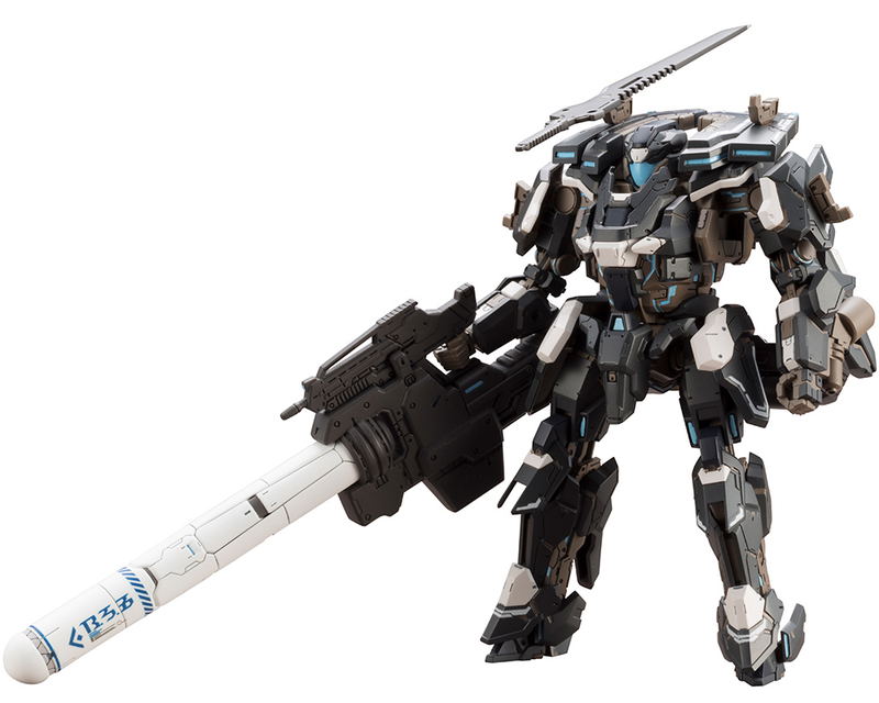 Phantasy Star Online 2 1/72 Scale Model Kit: A.I.S Black Ver. image 1