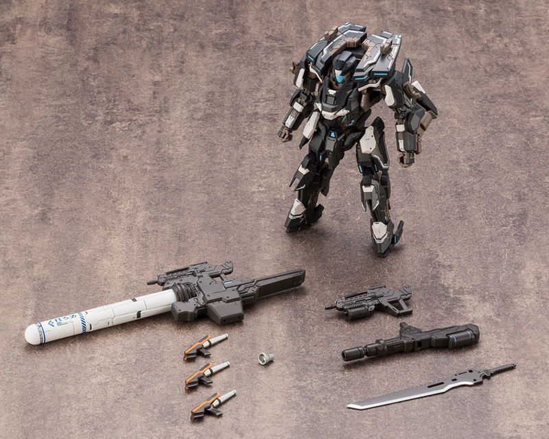 Phantasy Star Online 2 1/72 Scale Model Kit: A.I.S Black Ver. image 6