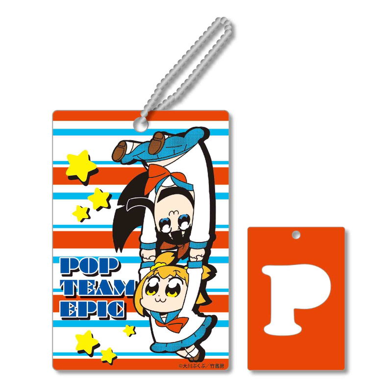 Pop Team Epic Acrylic Pass Case A image 1