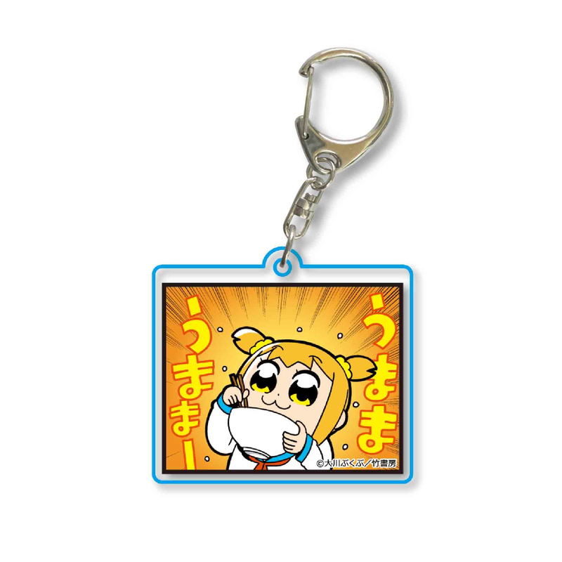 Pop Team Epic Square Clear Keychain Part. 7 16 image 1