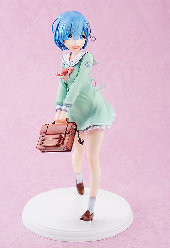 Re:ZERO -Starting Life in Another World- 1/7 Scale Pre-Painted Figure: Rem High School Uniform Ver. image 3