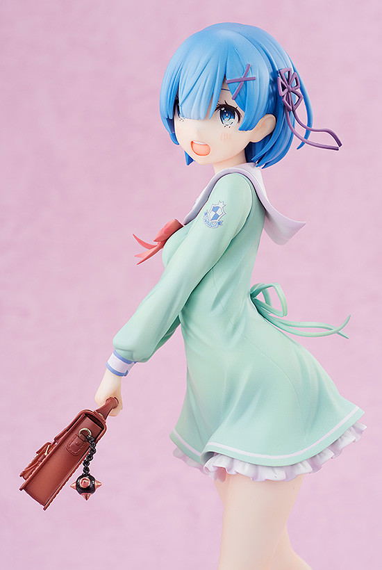 Re:ZERO -Starting Life in Another World- 1/7 Scale Pre-Painted Figure: Rem High School Uniform Ver. image 8