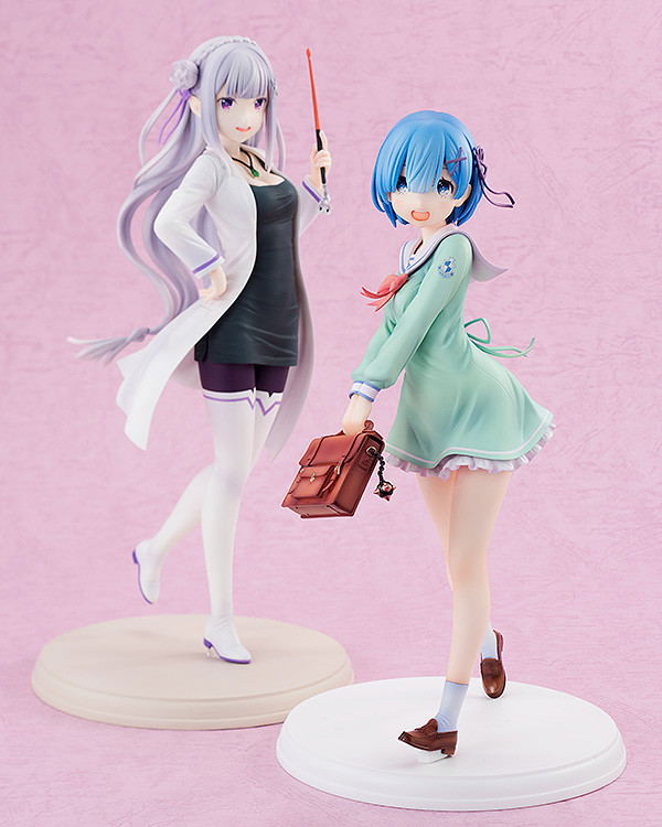 Re:ZERO -Starting Life in Another World- 1/7 Scale Pre-Painted Figure: Rem High School Uniform Ver. image 9