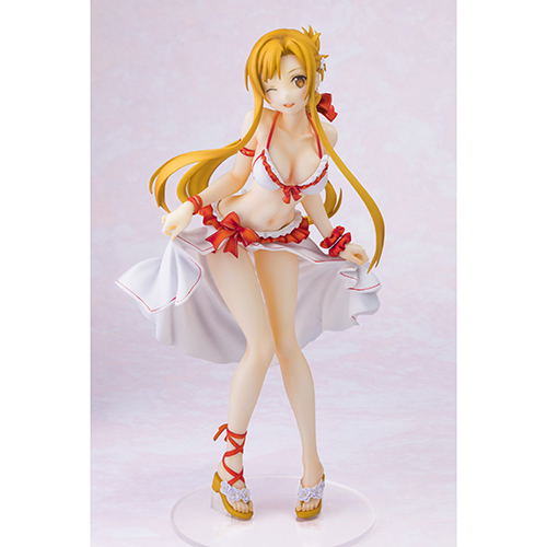 Sword Art Online 1 7 Scale Pre Painted Figure Asuna Swimsuit Ver