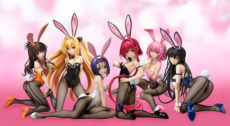 To Love-Ru Darkness 1/4 Scale Pre-Painted Figure: Haruna Sairenji Bunny Ver. image 9
