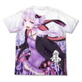 Yuzuki Yukari Full Graphic T-shirt White (XL Size) thumbnail 1