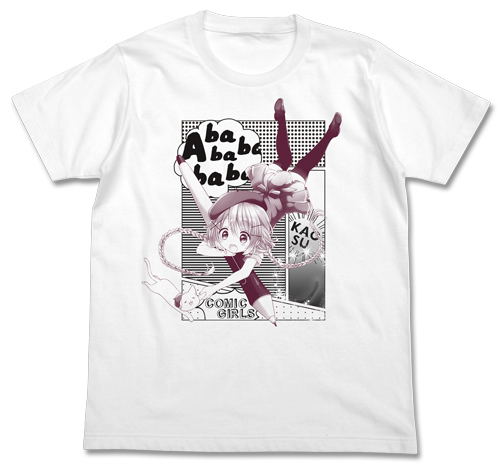 Comic Girls - Kaosu T-shirt White (S Size) image 1