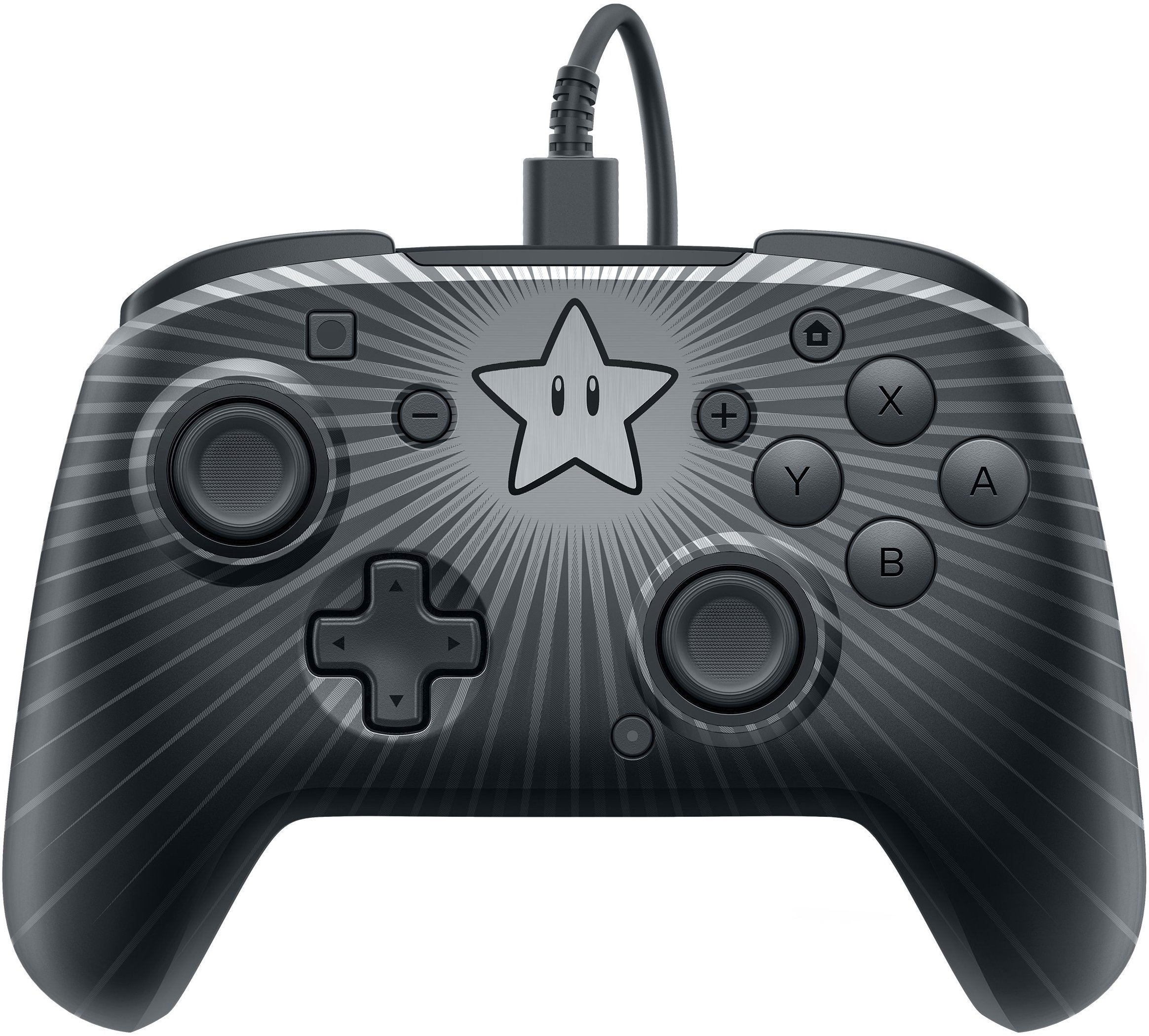 PDP Faceoff Deluxe Wired Pro Controller for Nintendo Switch (Star