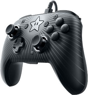 Faceoff Deluxe Wired Pro Controller for Nintendo Switch (Star Mario)