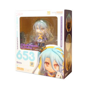 Nendoroid No. 653 No Game No Life: Shiro [Good Smile Company Online Shop Limited Ver.] (Re-run)