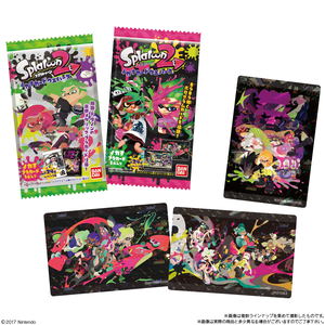 Splatoon 2 Ikasu Card Wafer (Set of 20 pieces)_