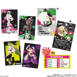 Splatoon 2 Ikasu Card Wafer (Set of 20 pieces)_