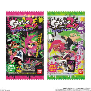 Splatoon 2 Ikasu Card Wafer (Set of 20 pieces)_