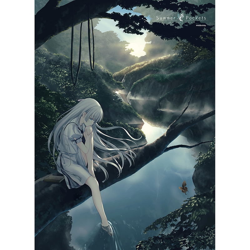 Summer Pockets B2 Tapestry Naruse Shiroha (Re-run) image 2