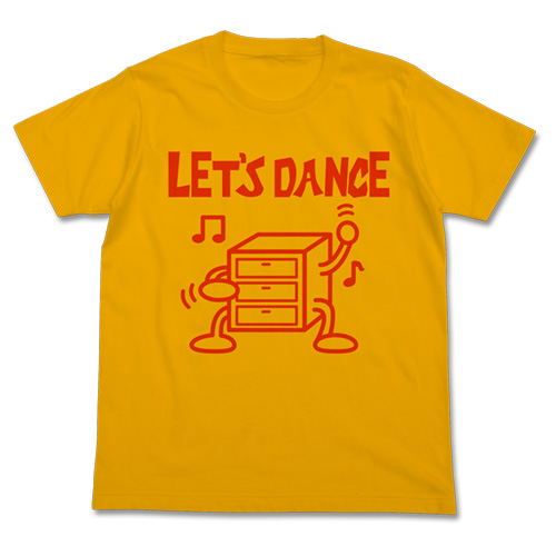 The Idolmaster Cinderella Girls - Yaguchi Miu's Lesson Wear T-shirt Gold (L Size) image 1