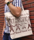 A Place Further Than The Universe Large Tote Bag Natural thumbnail 2