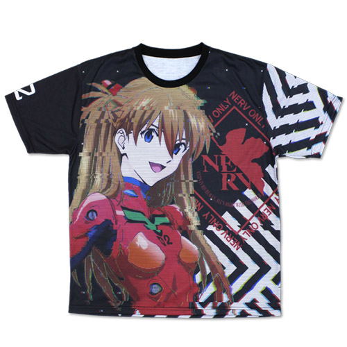 Evangelion - Asuka Langley Shikinami Double-sided Full Graphic T-shirt (M Size) image 2