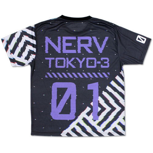 Evangelion - Evangelion Unit-01 Double-sided Full Graphic T-shirt (XL Size) image 3