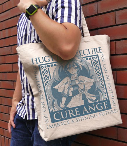 Hugtto! Precure - Cure Ange Large Tote Bag Natural image 2
