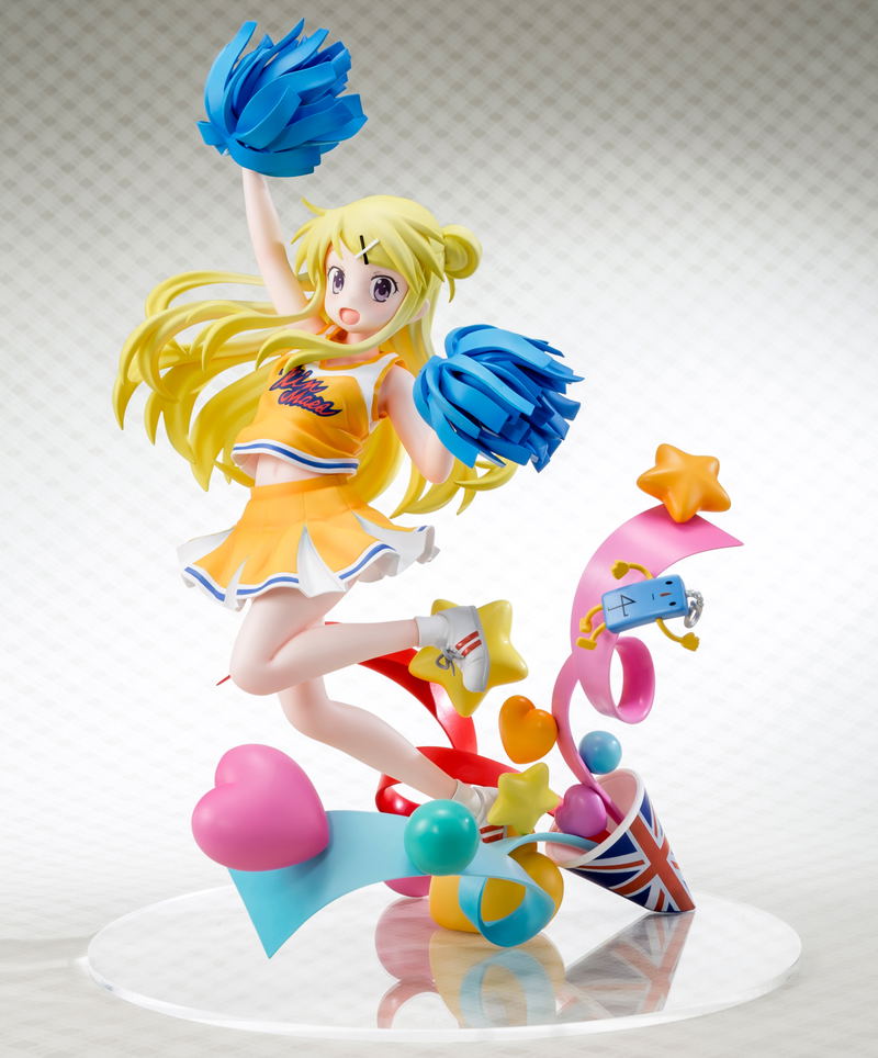 Kiniro Mosaic Pretty Days 1/7 Scale Pre-Painted Figure: Karen Kujo Pop'n Cheerleader Ver. image 2