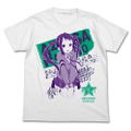 K-On! - Azusa Nakano Graphic T-shirt White (XL Size) thumbnail 1