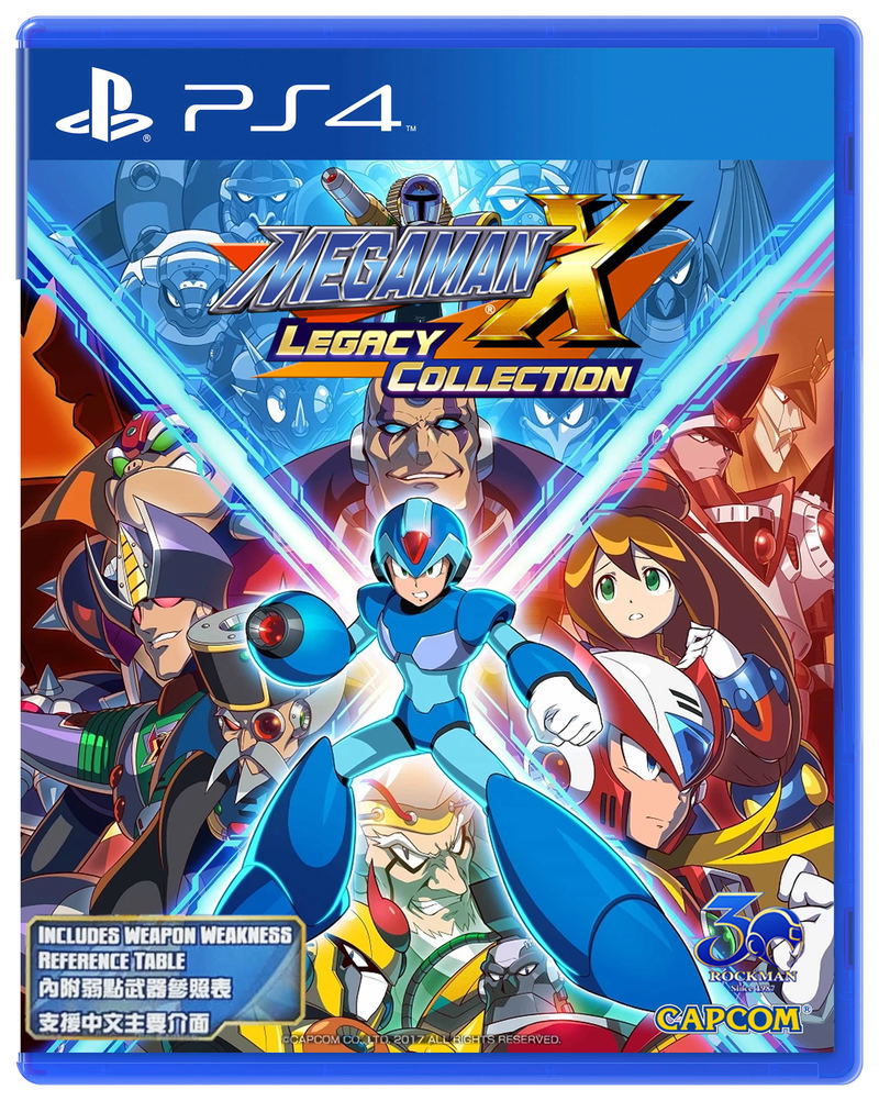 Anniversary Collection Mega Man X Legacy Collection 3ds Games Mega
