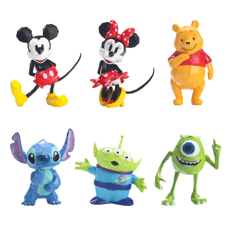 POLYGO Mini Action Figure Collection (Set of 6 pieces) image 1