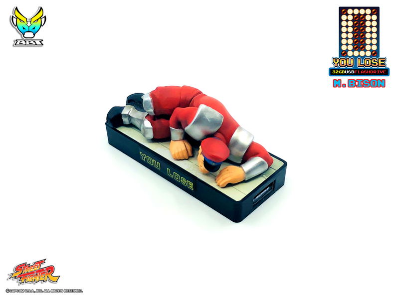 Street Fighter You Lose 32gb USB Flash Drive: M. Bison image 1